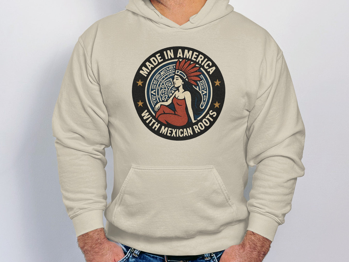 Made in America with Mexican Roots Hoodie product