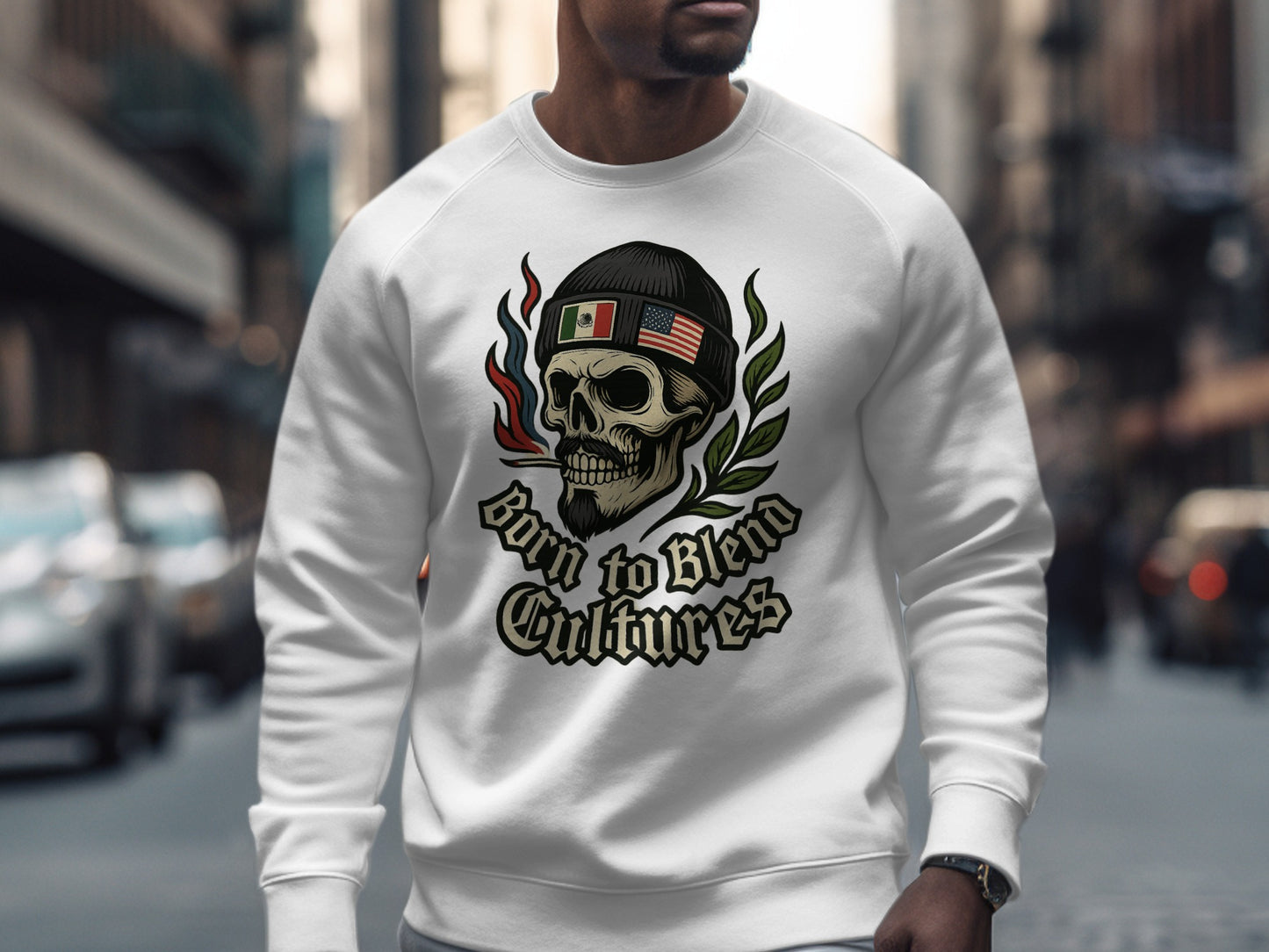 Born to Blend Cultures Graphic Sweatshirt product