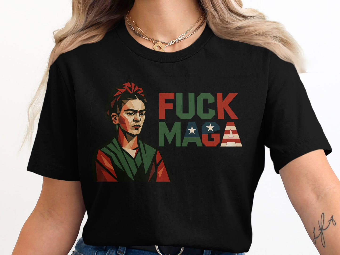 Fuck MAGA Graphic Statement Tee product