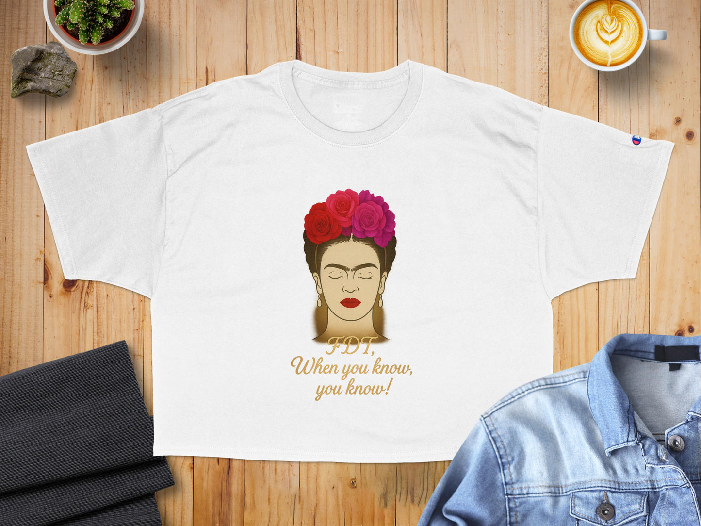 Frida Kahlo Graphic Tee Perfect Casual Clothing Product