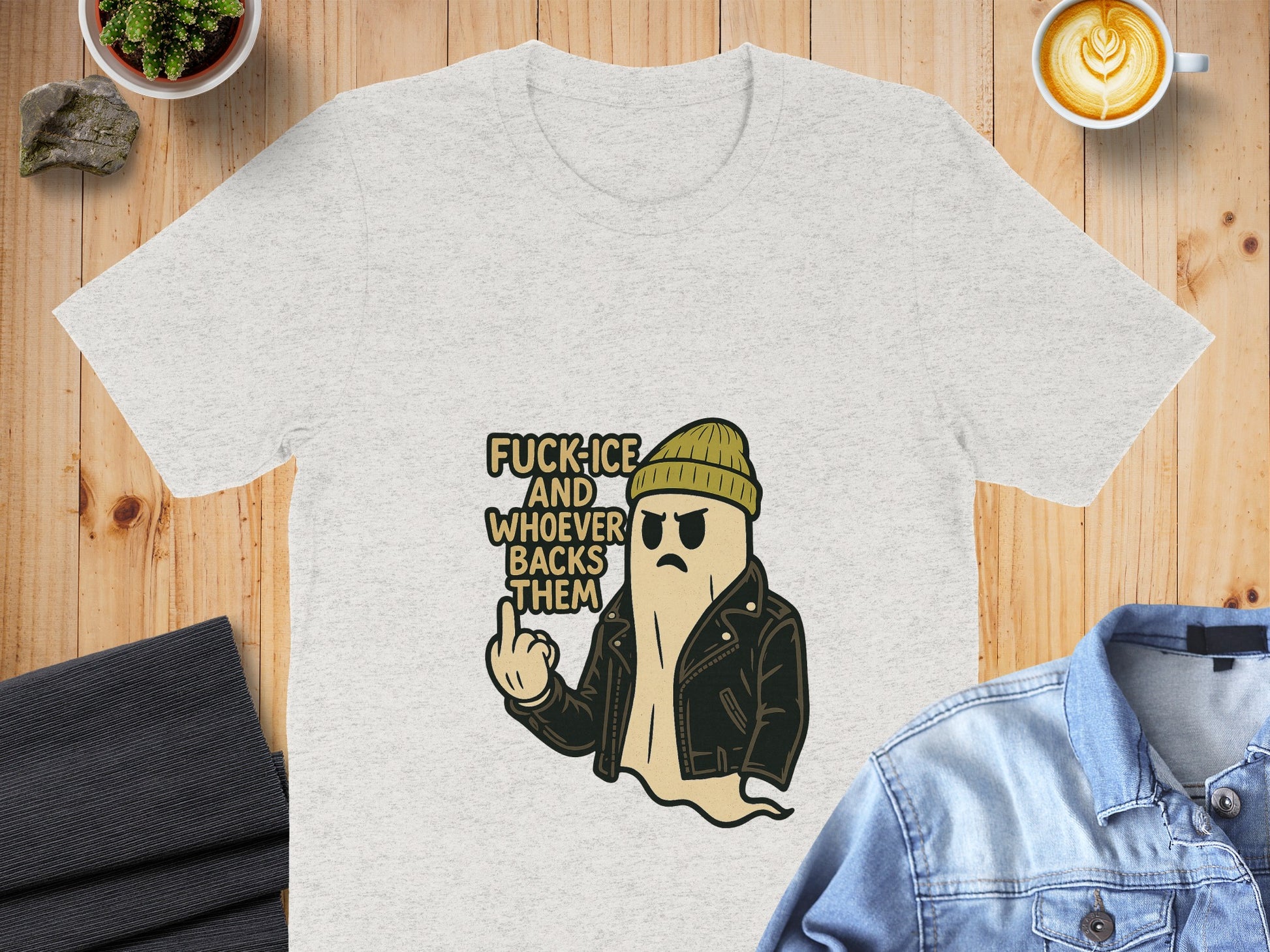 Stylish Graphic Tee with Bold Statement T-Shirt product