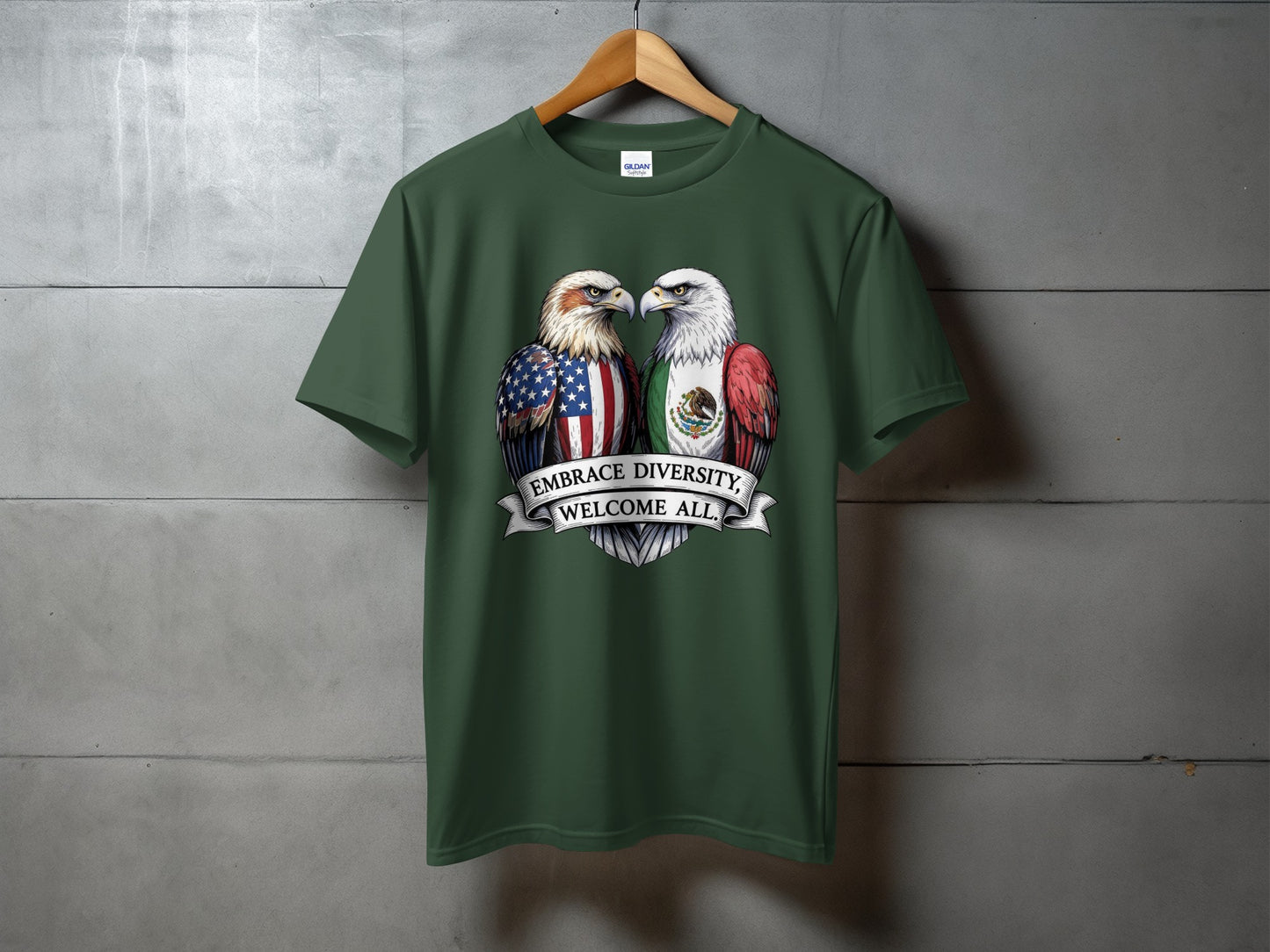 Embrace Diversity Welcome All Graphic T-Shirt product type