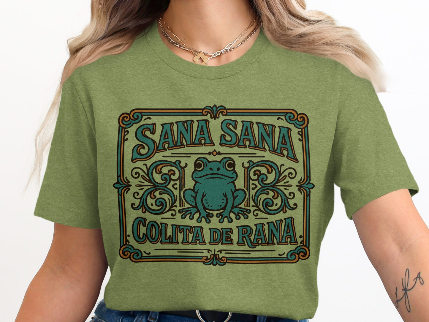 Sana Sana Colita De Rana Frog Graphic Tee product type