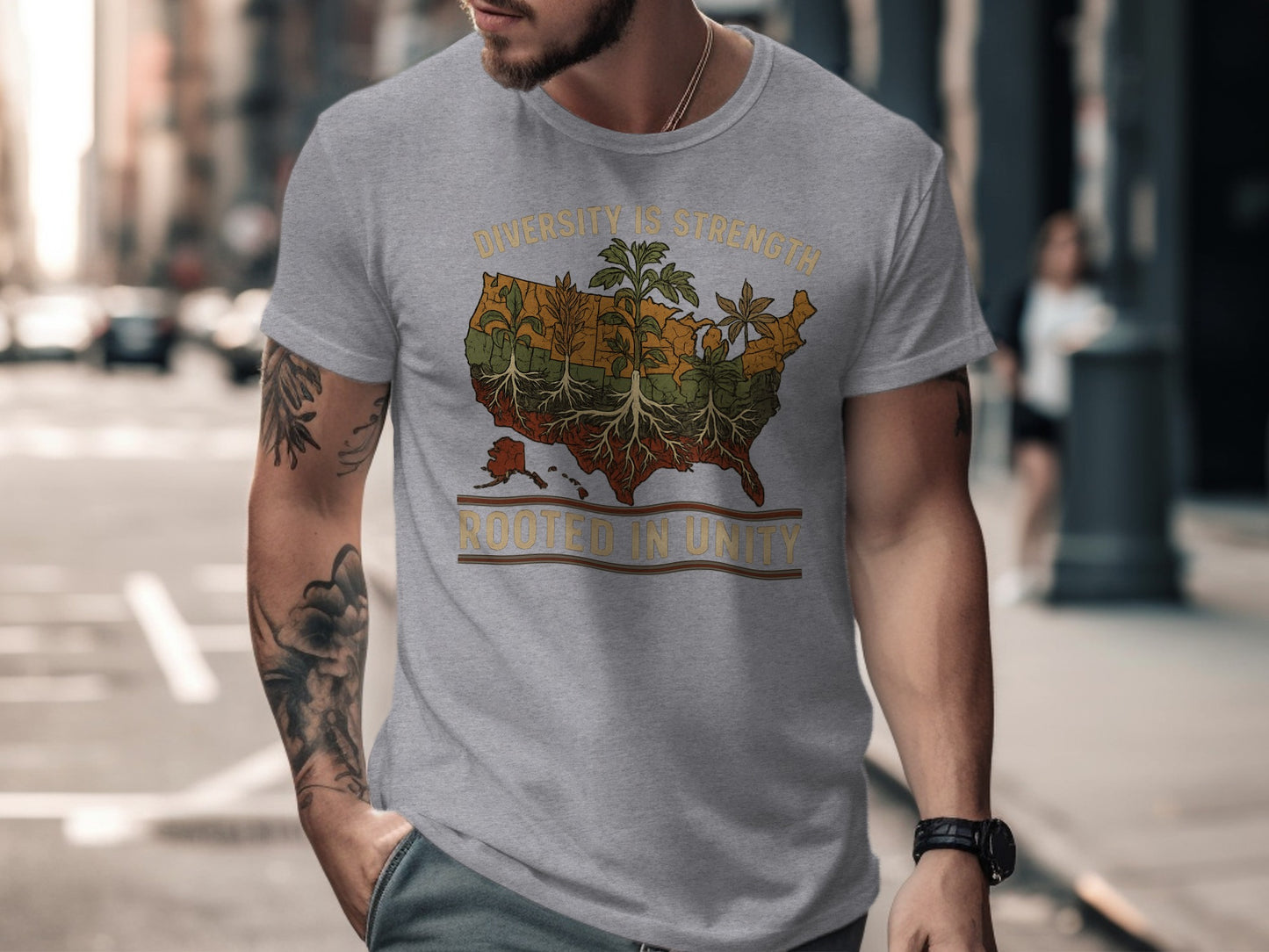 Diversity is Strength Rooted in Unity T-Shirt product type