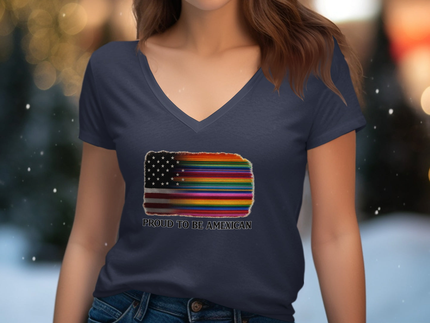 Proud To Be American Flag Graphic T-Shirt product type