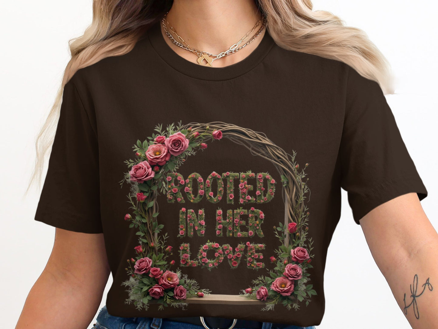 Rooted In Her Love Floral Graphic Print product type