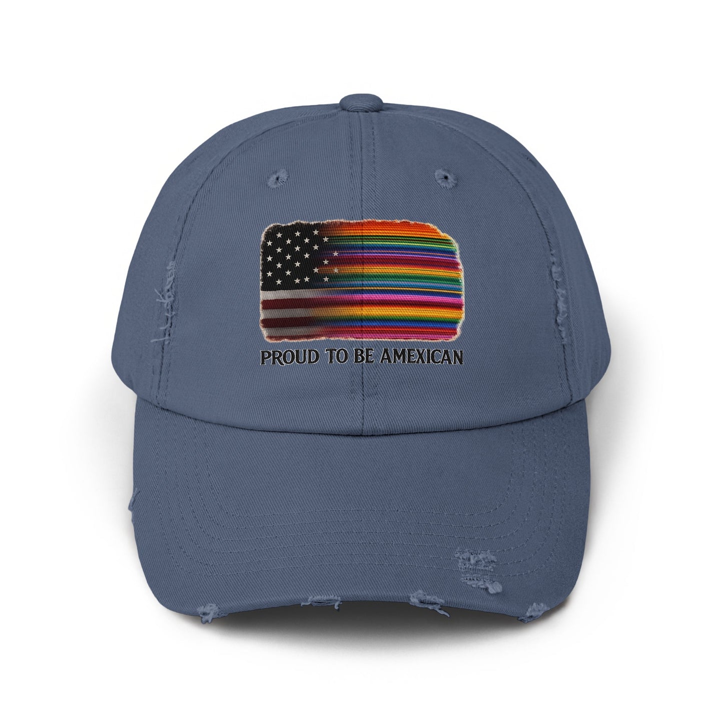 Proud To Be Amexican Distressed Baseball Cap product