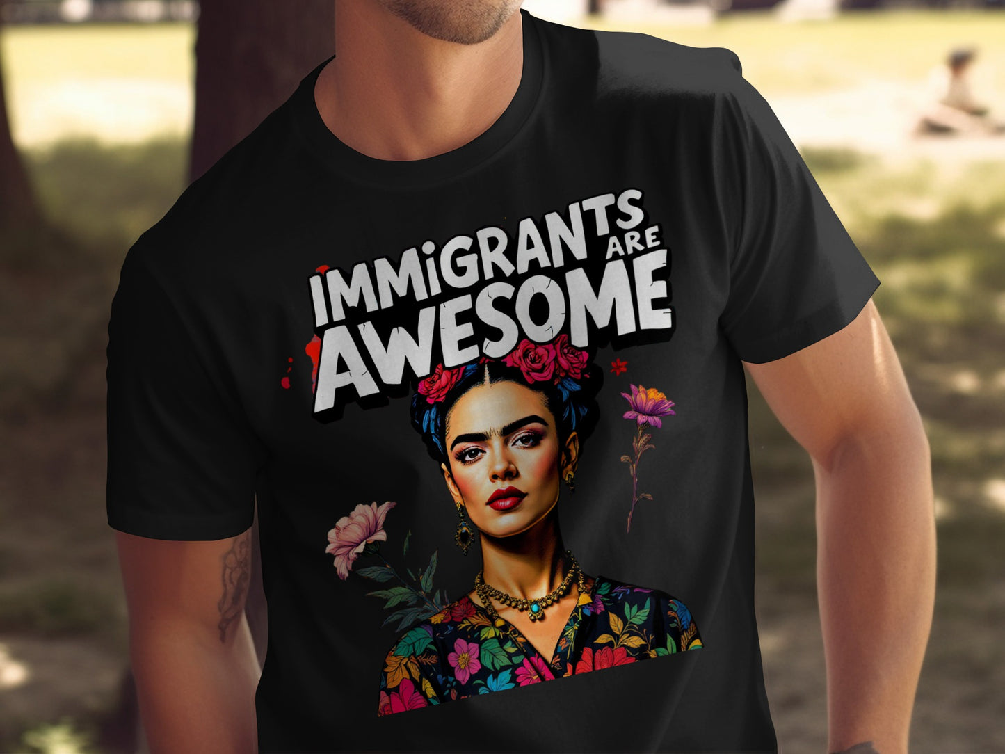 Immigrants Are Awesome Graphic T-Shirt product