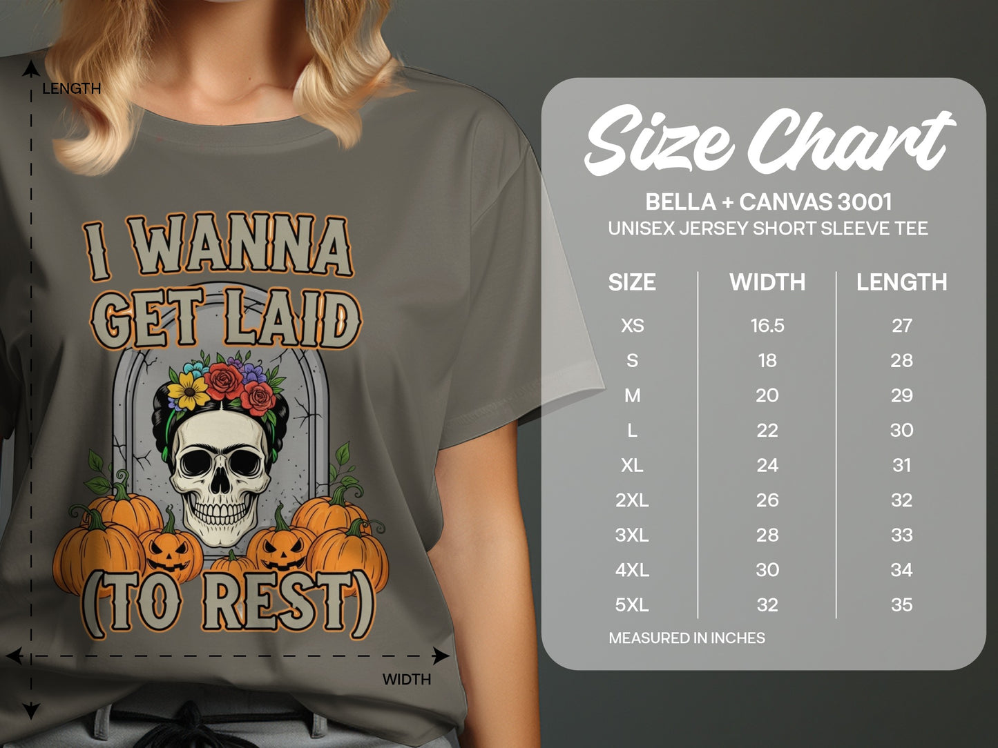 I Wanna Get Laid To Rest Halloween T-shirt product