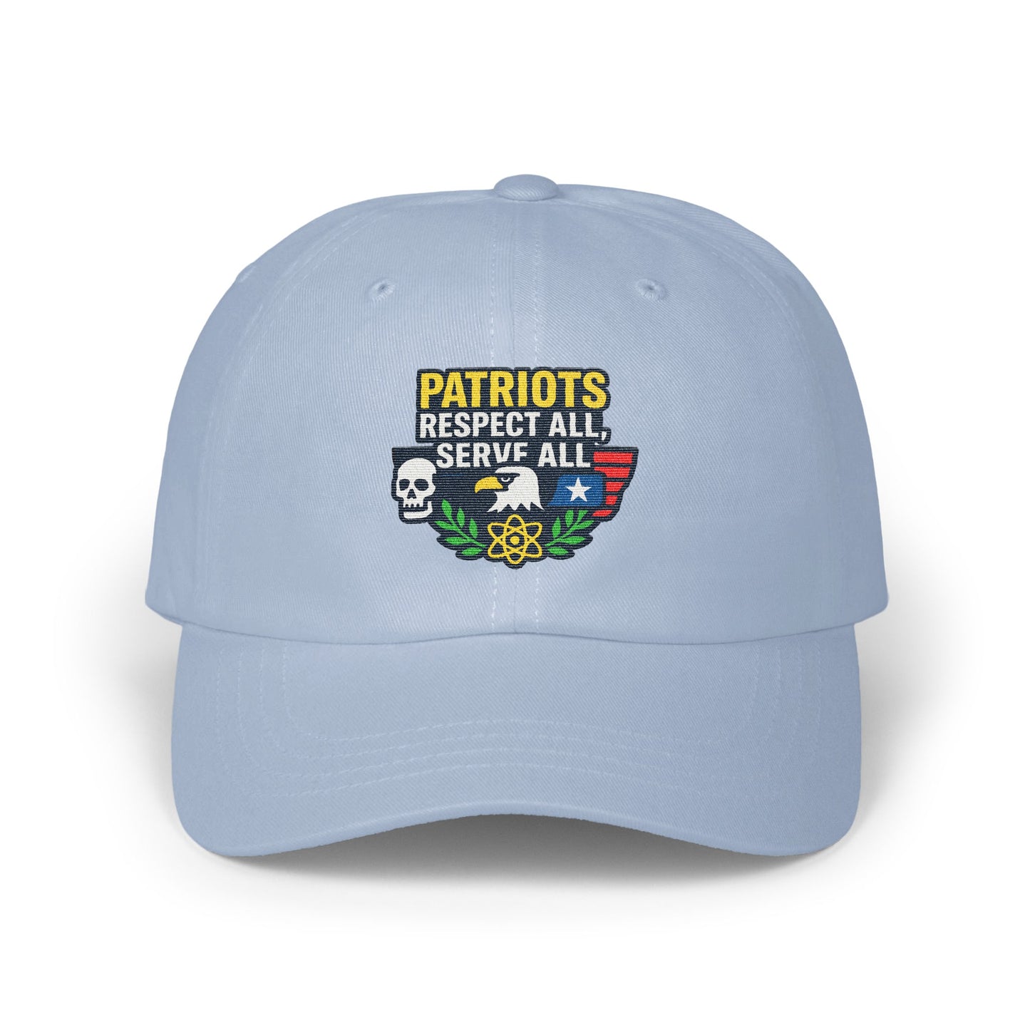 Patriotic Respect All Serve All Embroidered Hat product