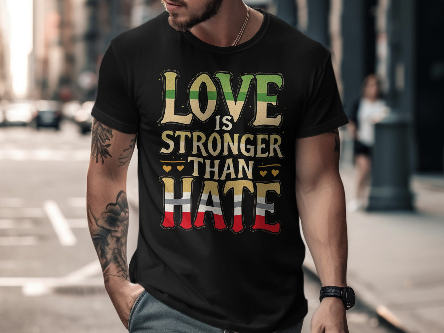 Love is Stronger Than Hate T-shirt product type