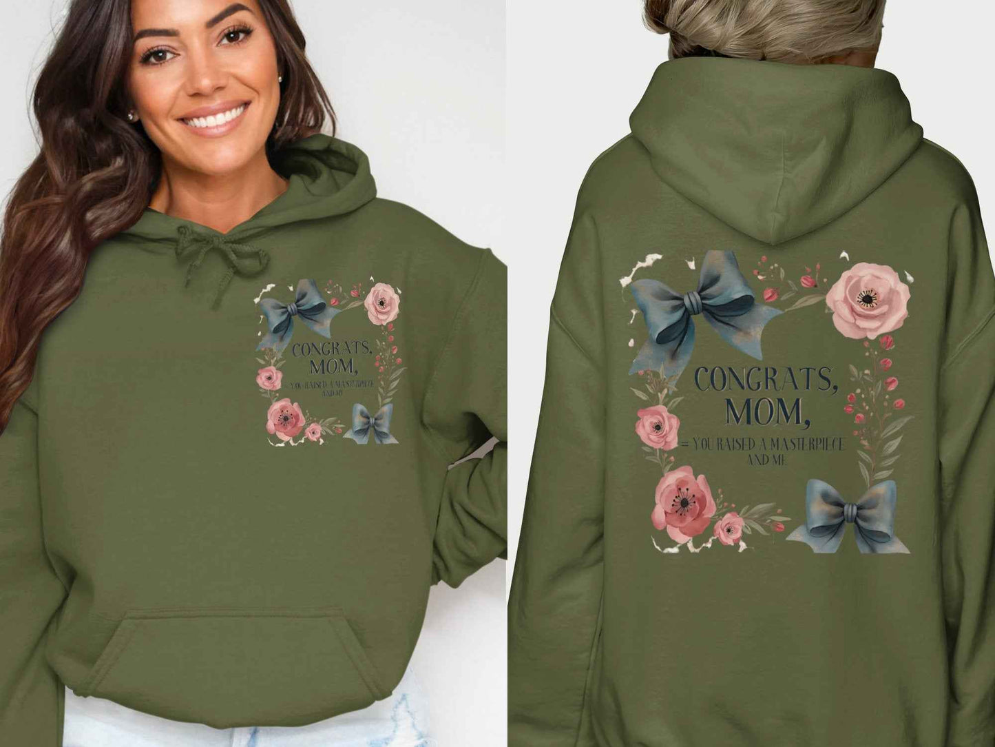 Mom Shirts: Celebrate Motherhood with Floral Hoodies