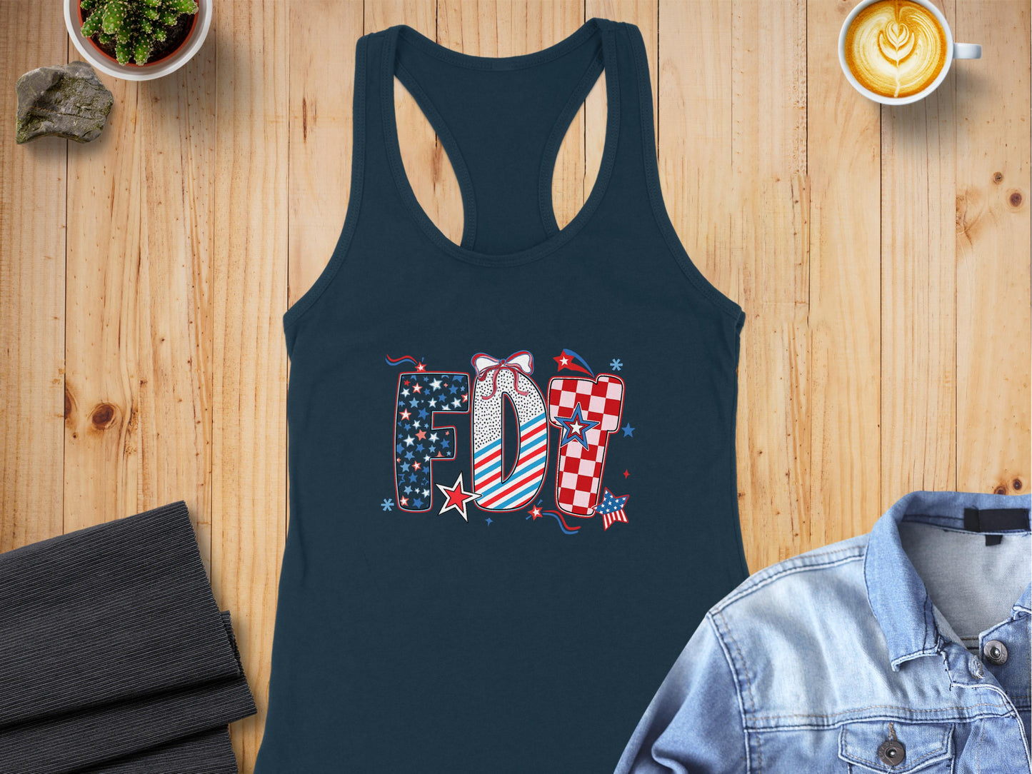 Patriotic Freedom Tank Top with Fun Graphic product type