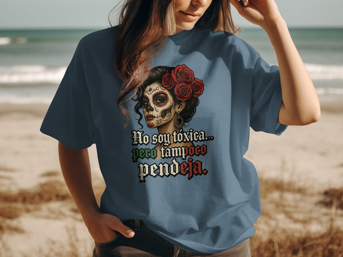 No Soy Toxica Pero Tampoco Pendeja Graphic T-Shirt product type
