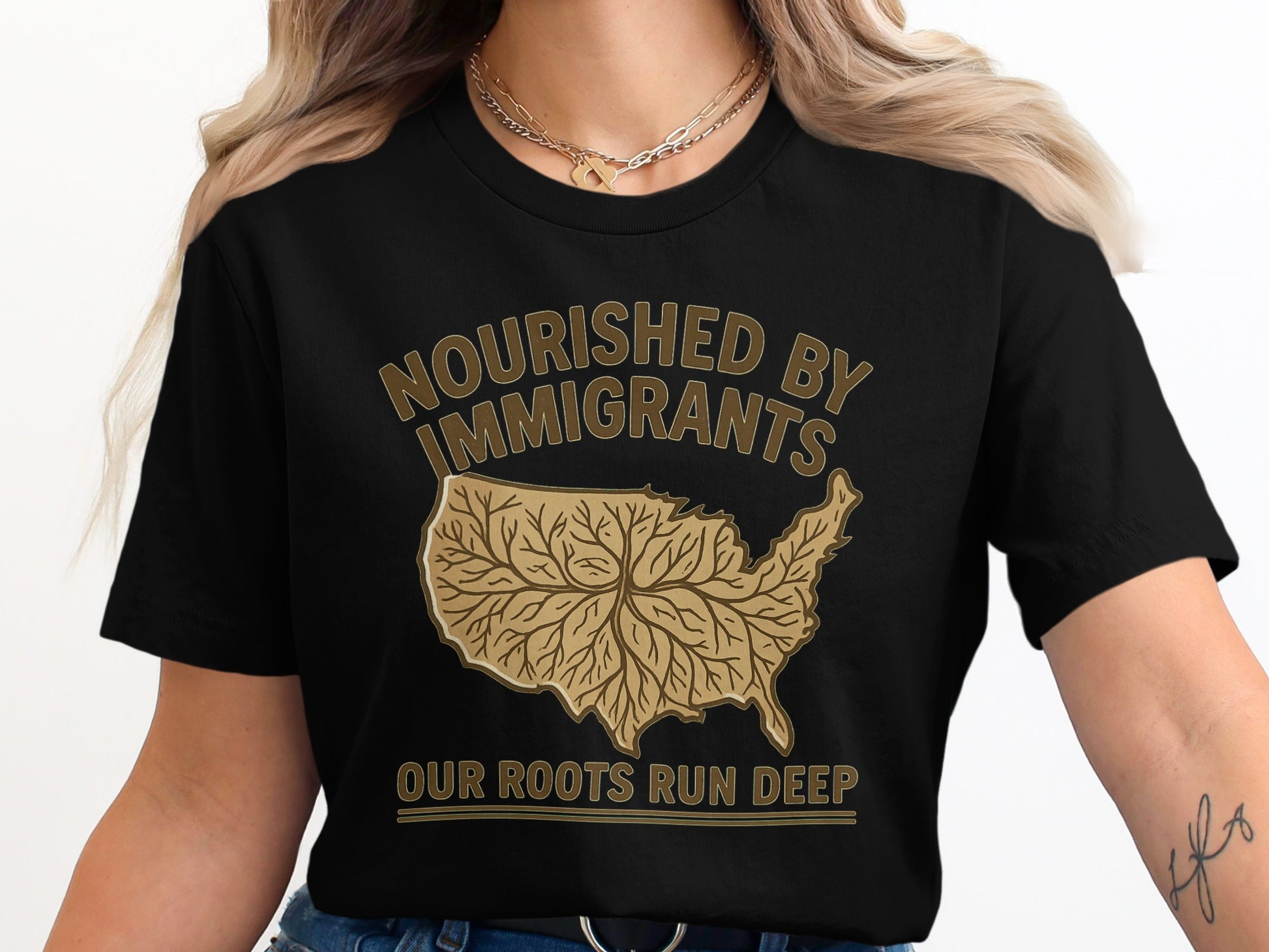 Nourished by Immigrants Our Roots Run Deep product type