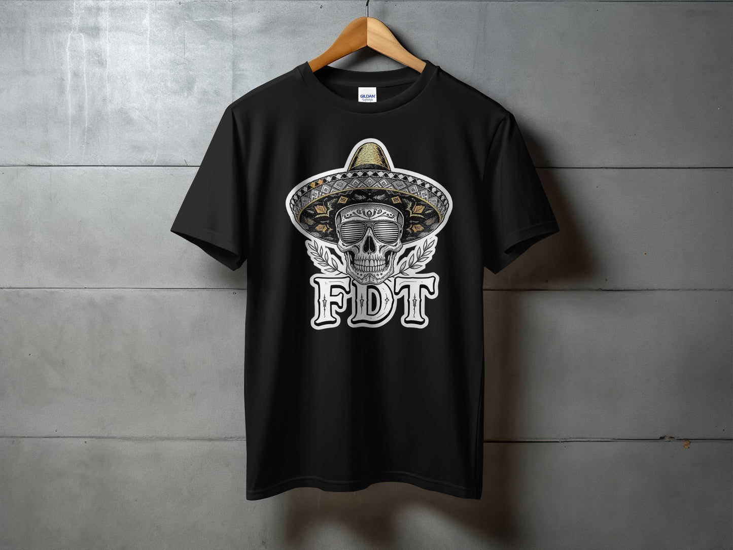 Sombrero Skull FDT Graphic Tee Shirt product type