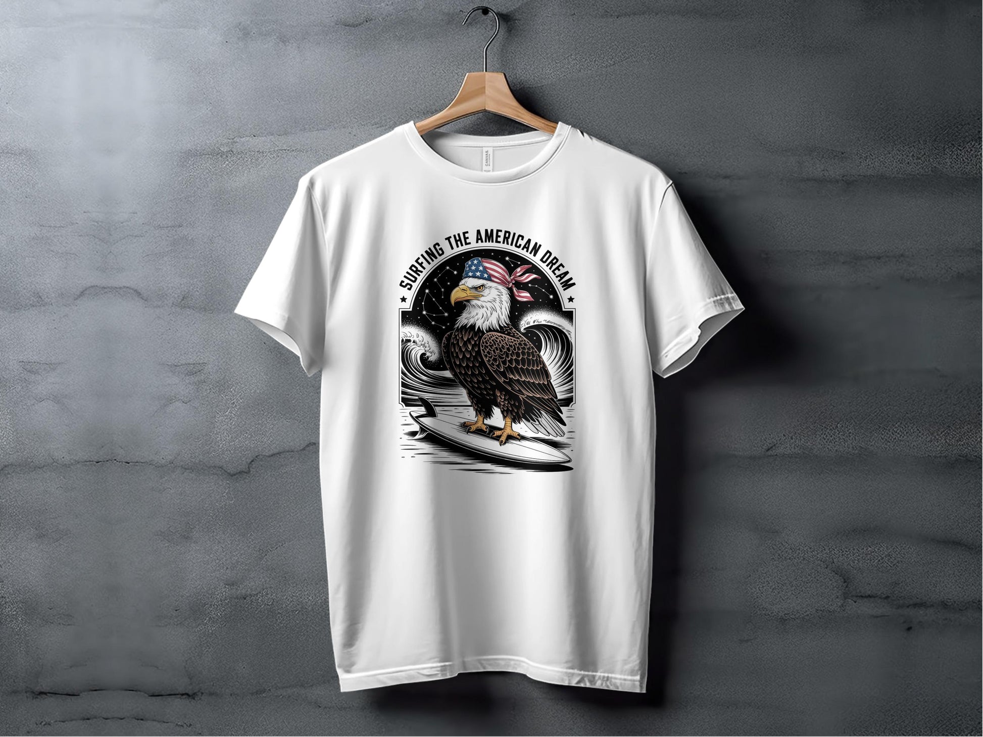 Soaring the American Dream Graphic T-shirt product type