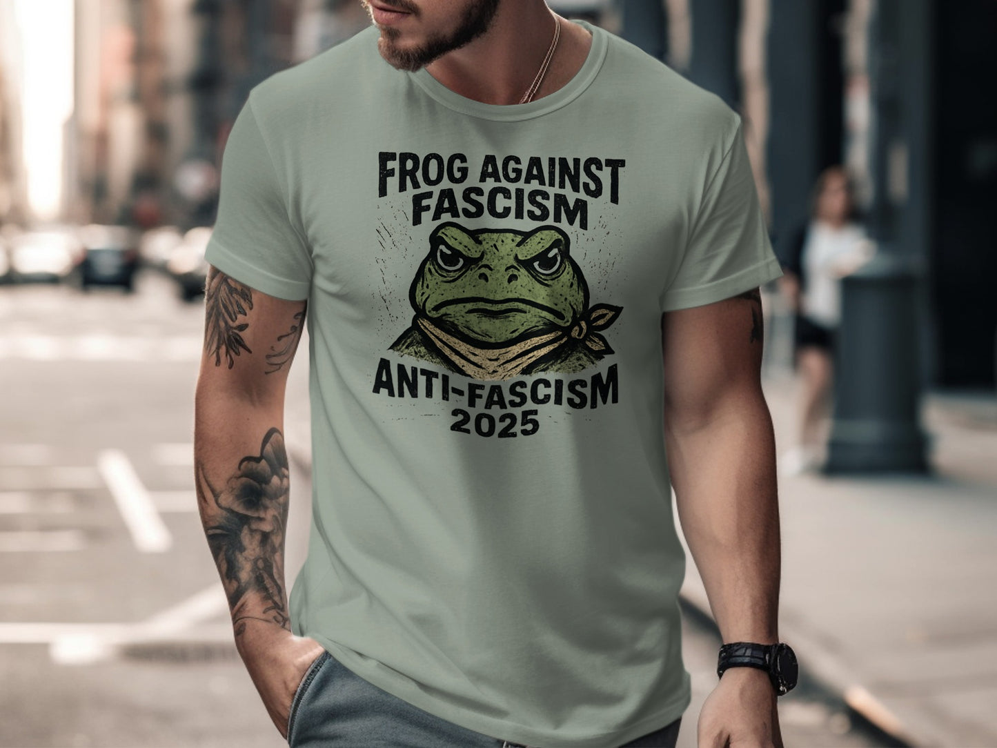 Frog Against Fascism Anti-Fascism 2025 apparel