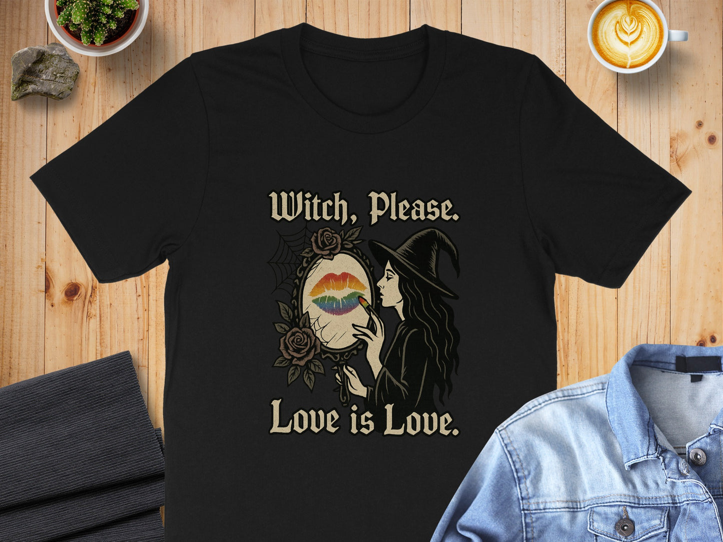 Witch Please Love is Love Graphic Tee product