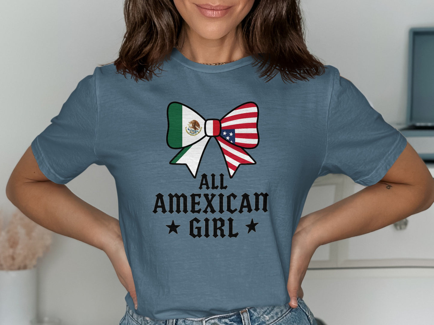All Amexican Girl Graphic Tee Shirt product
