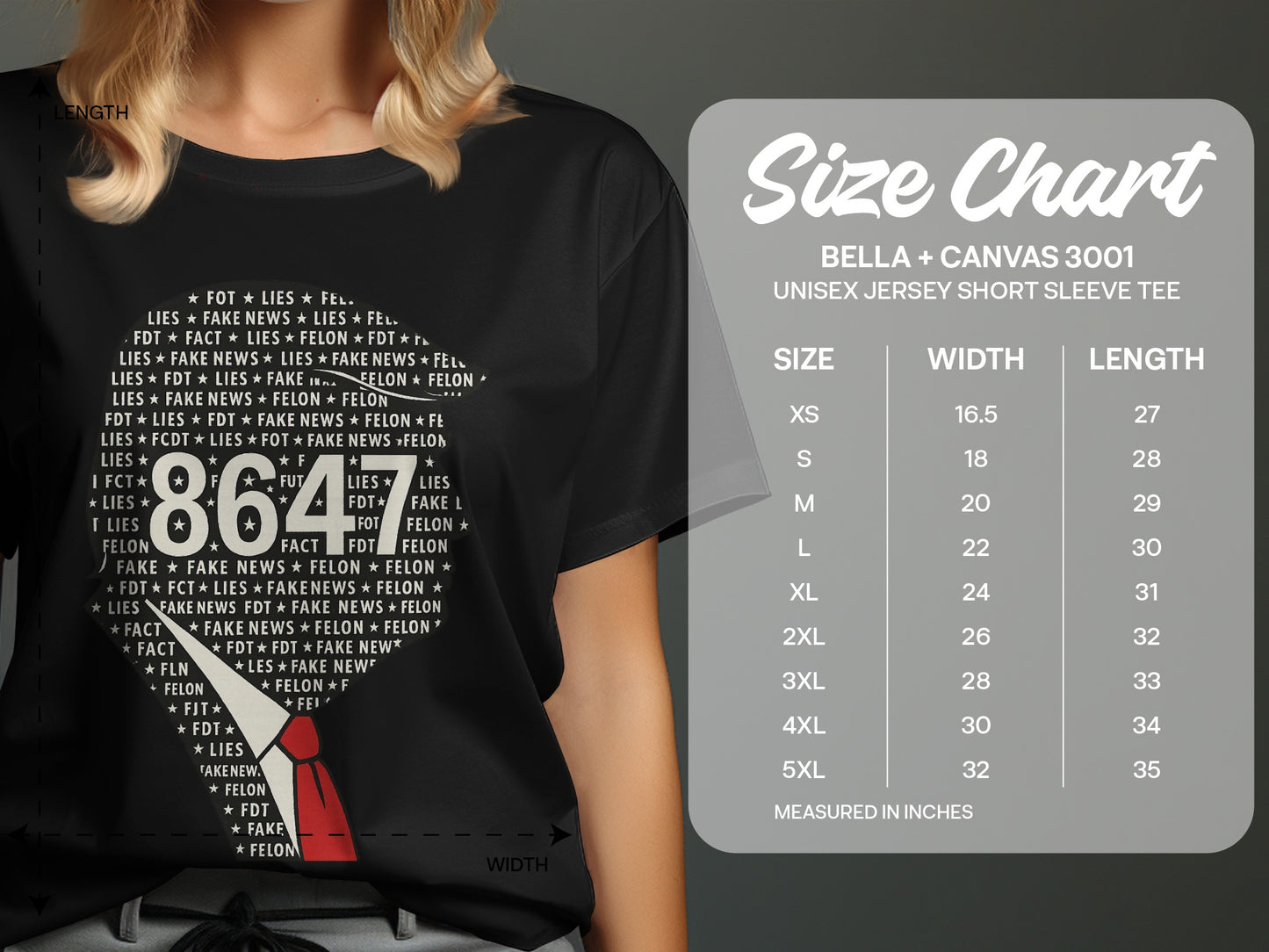8647 Lies Fake Felon Lies Fake News Unisex Tee product