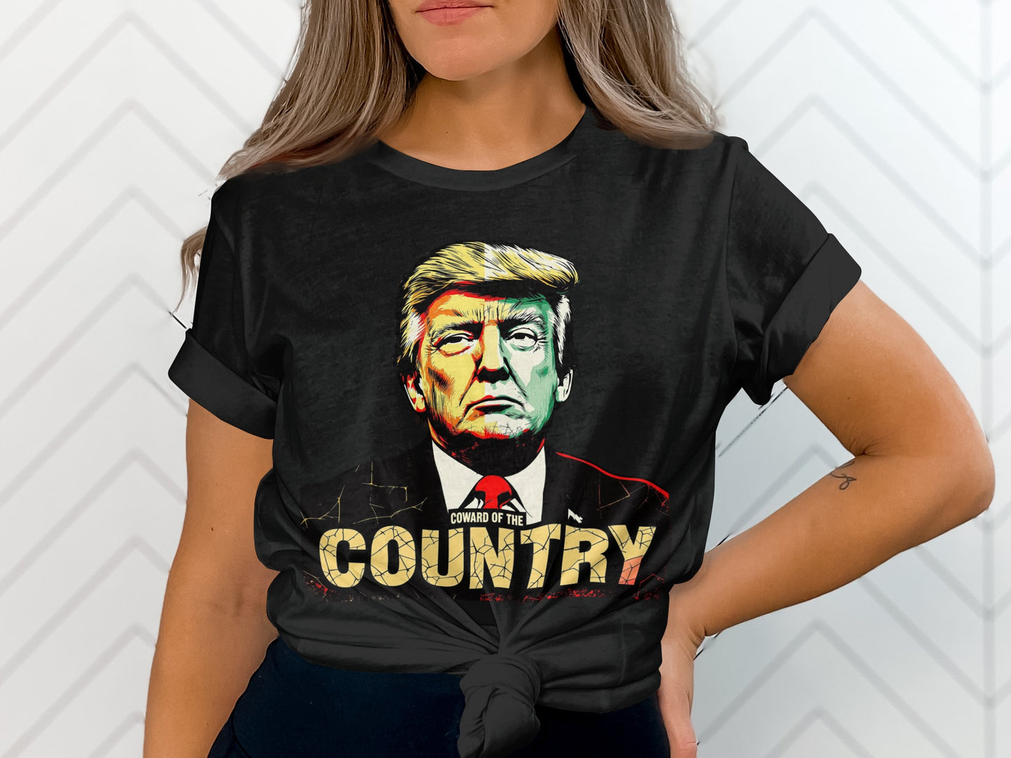 Coward of the Country Novelty T-shirt product
