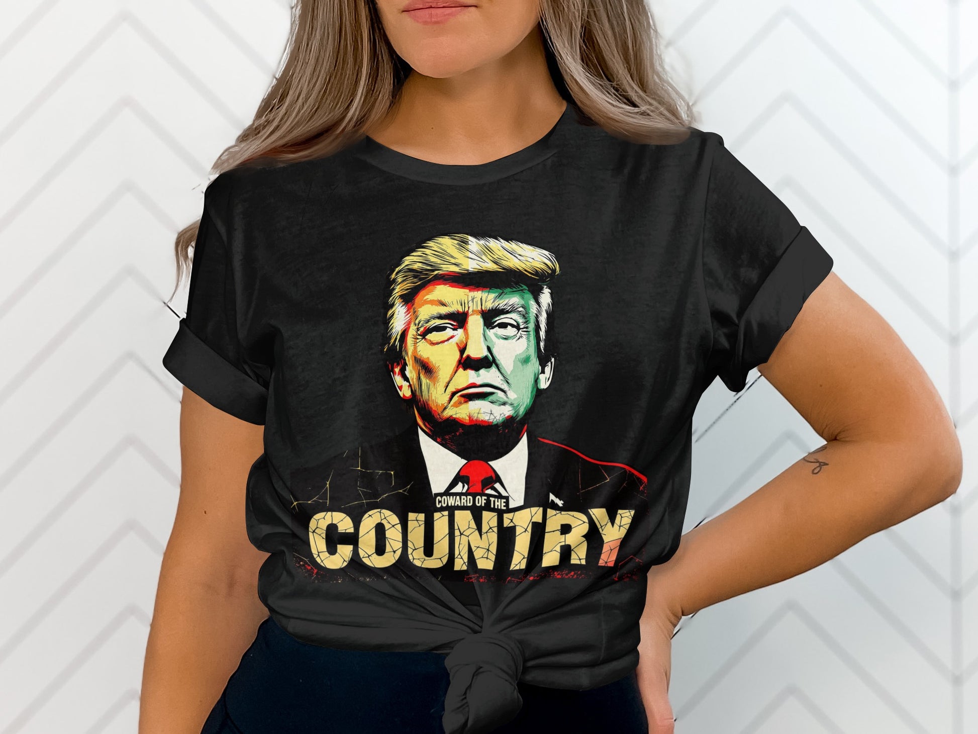 Coward of the Country Novelty T-shirt product
