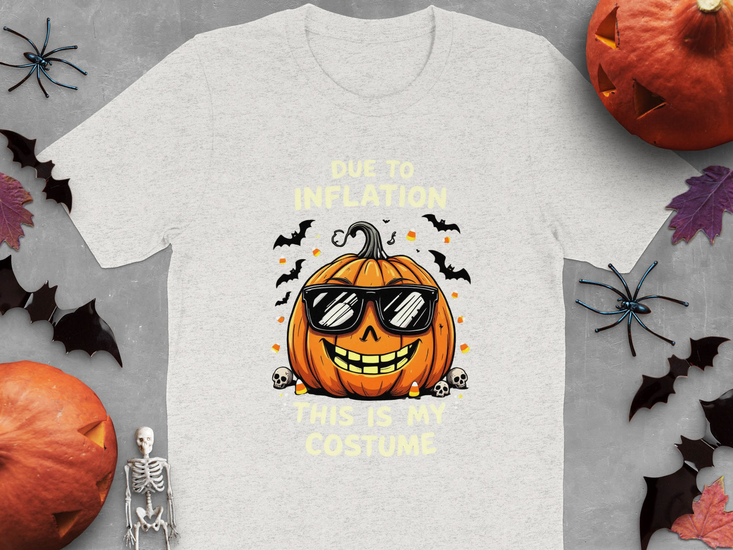 Cool Pumpkin Halloween Design Short Sleeve T Shirt product