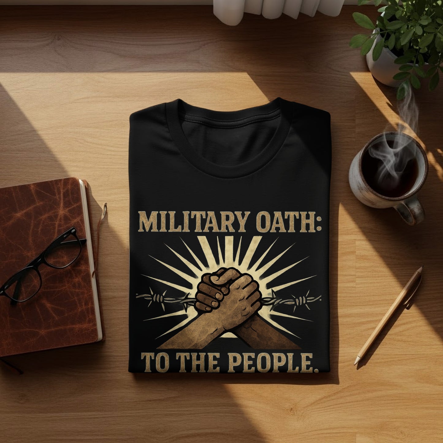 Military Oath To The People Shirt