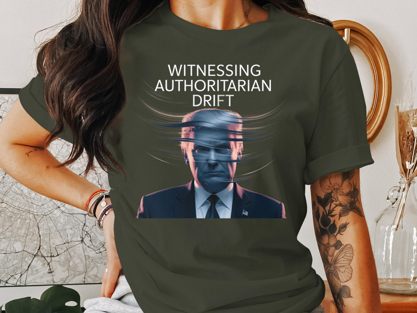 Witnessing Authoritarian Drift Graphic Tee product type