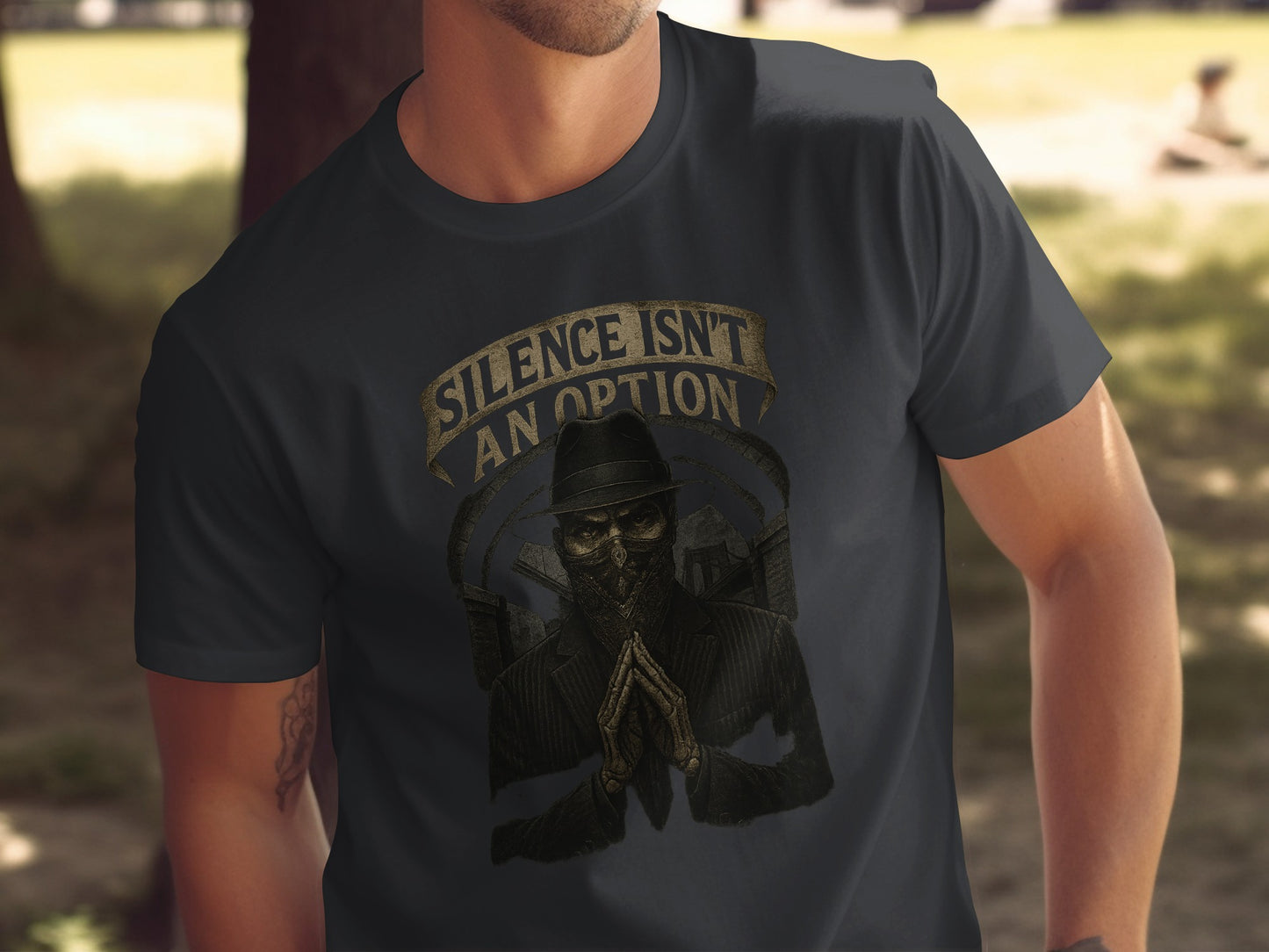 Silence Isn't An Option Graphic T-Shirt product