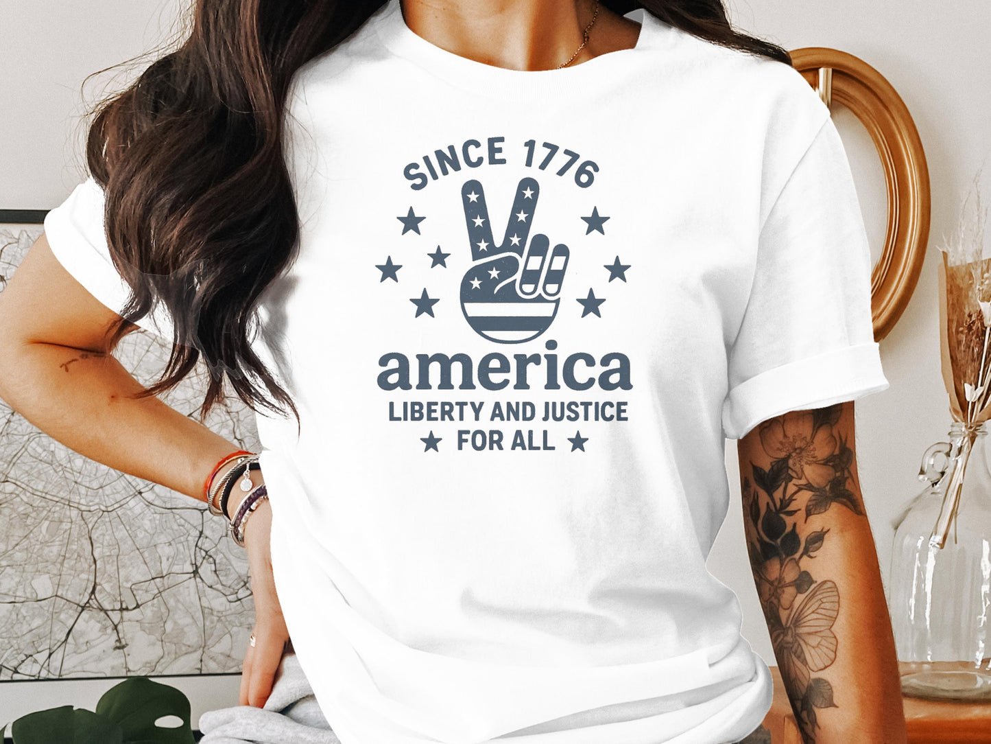 Since 1776 America Liberty and Justice for All shirt product