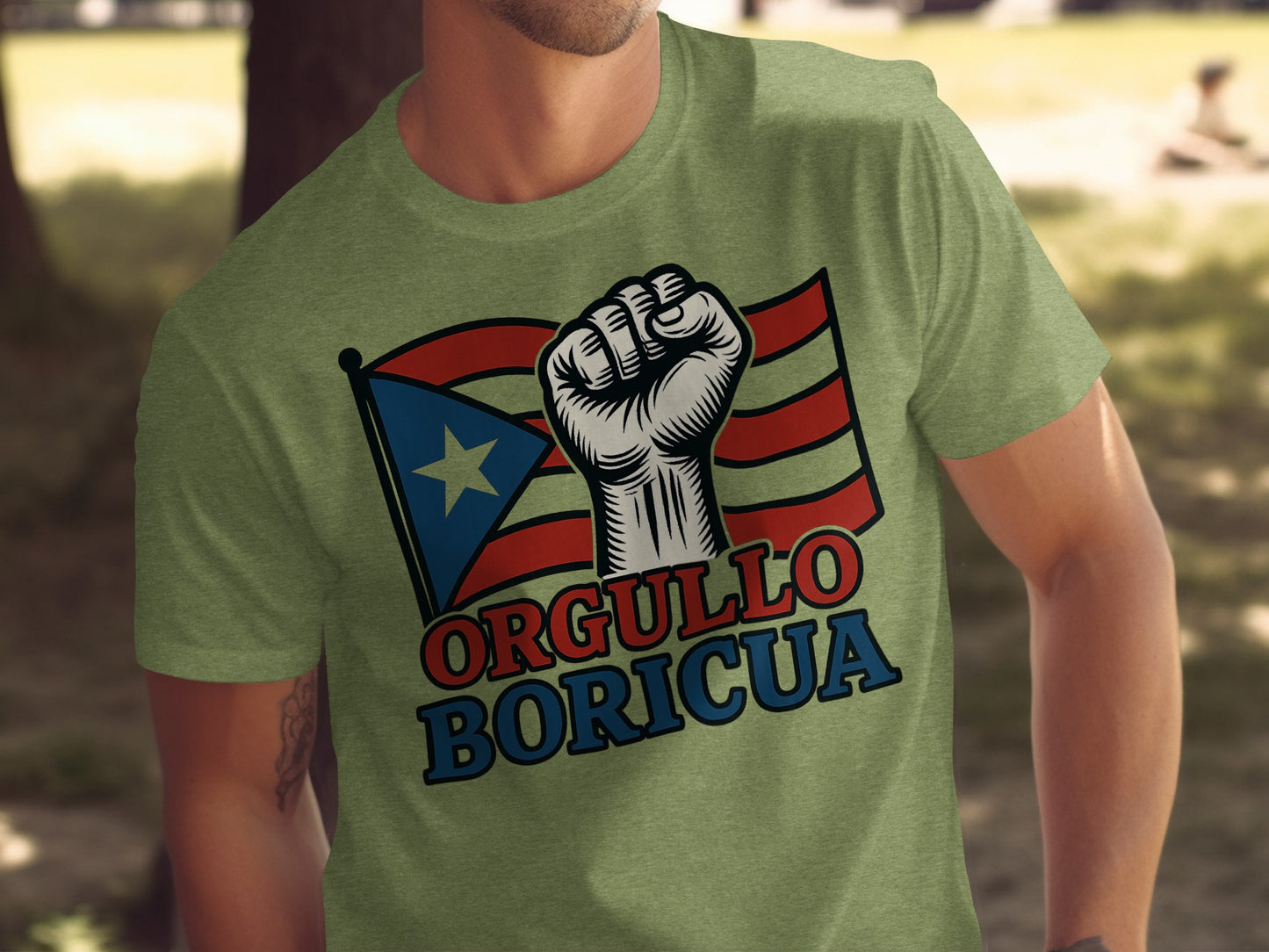 Orgullo Boricua Puerto Rican Pride T-shirt product