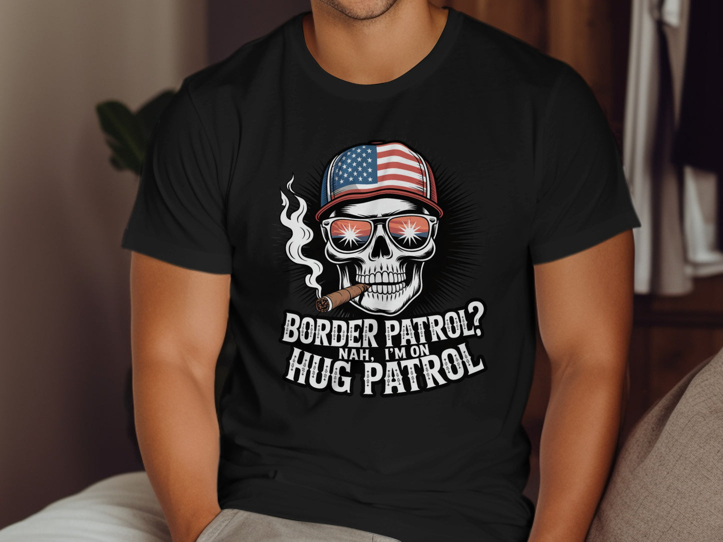 Border Patrol? Nah I'm On Hug Patrol product