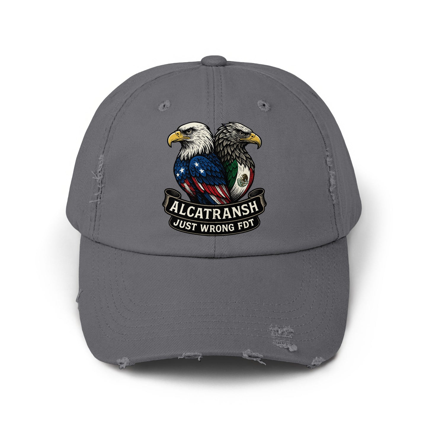 Dual Eagle Alcatrash Just Wrong FDT Gray Hat product type