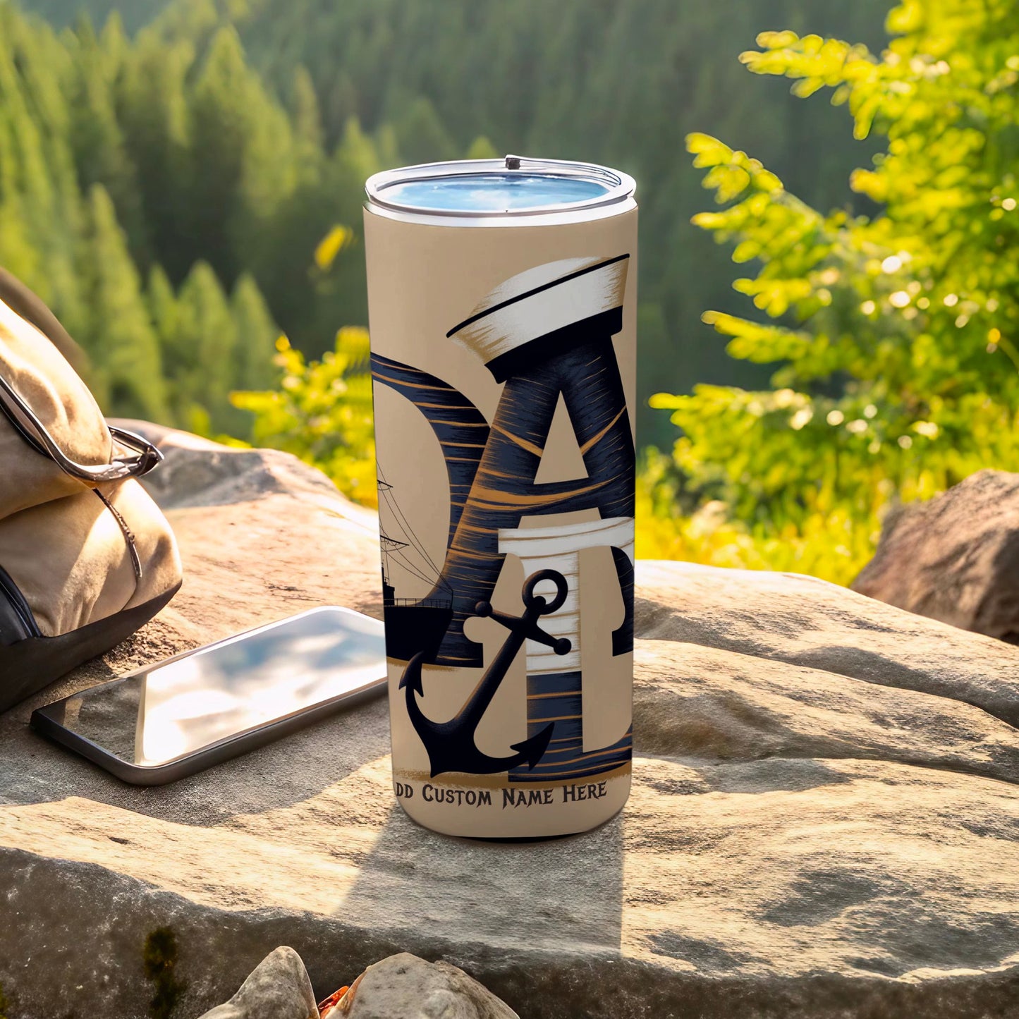 Personalized Anchor Design Insulated Tumbler product