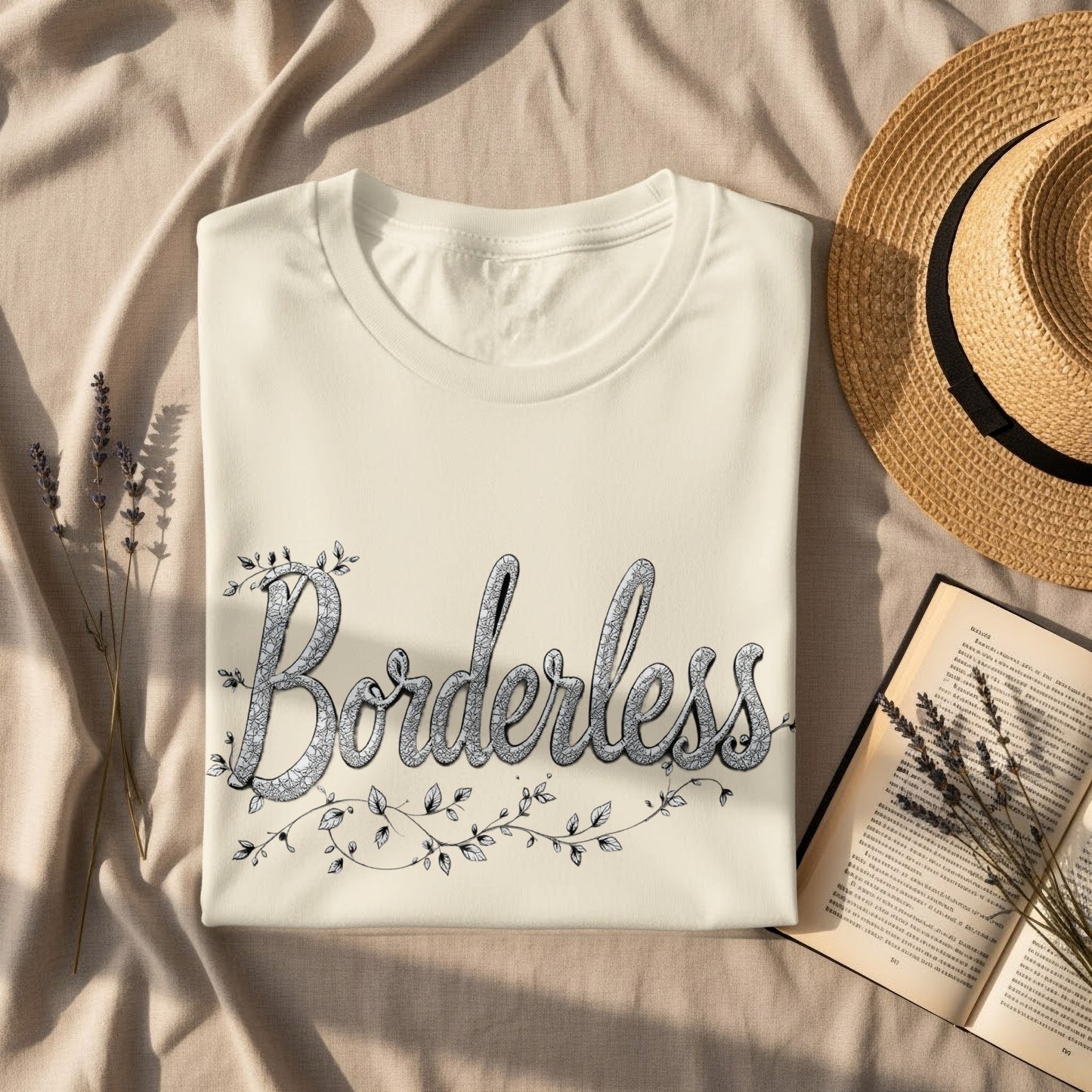 Borderless Graphic Print Comfortable Fit Shirt product