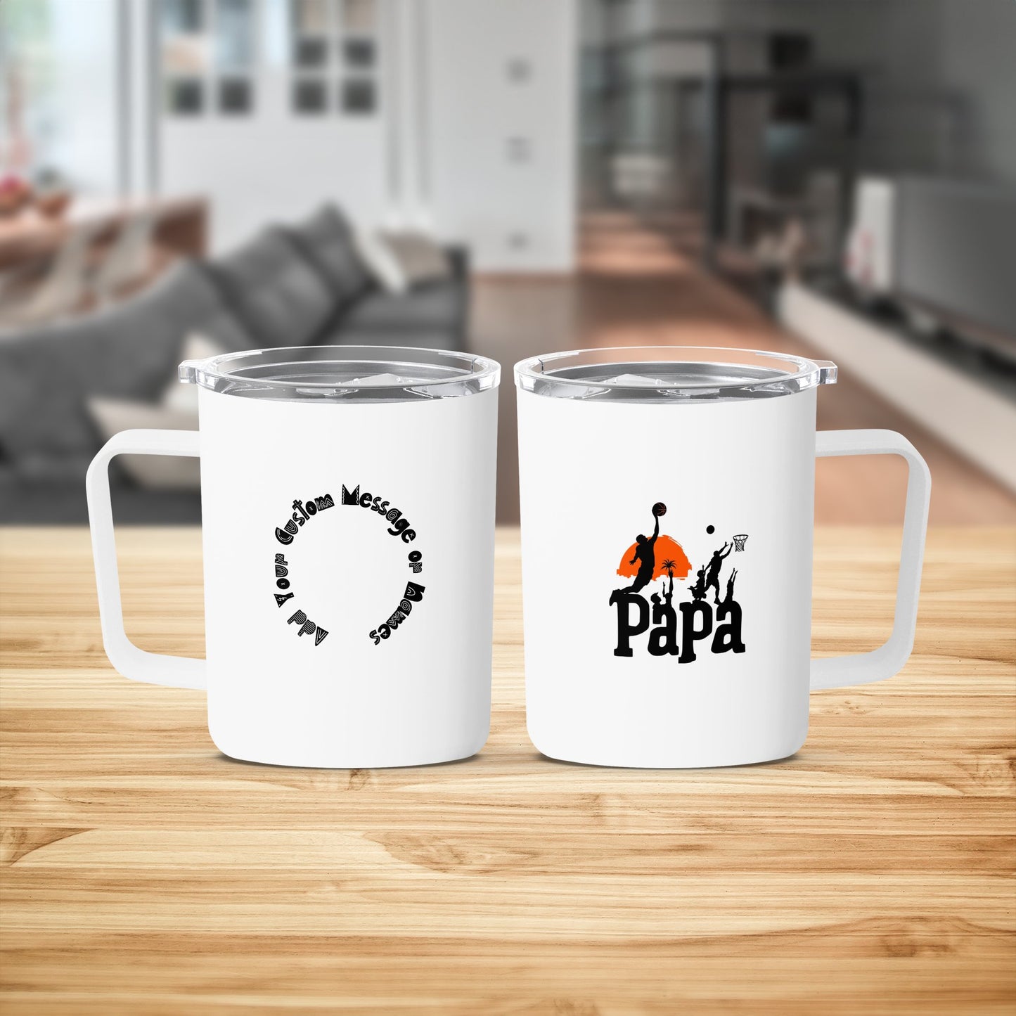 Customizable Papa Mug with Your Custom Message product