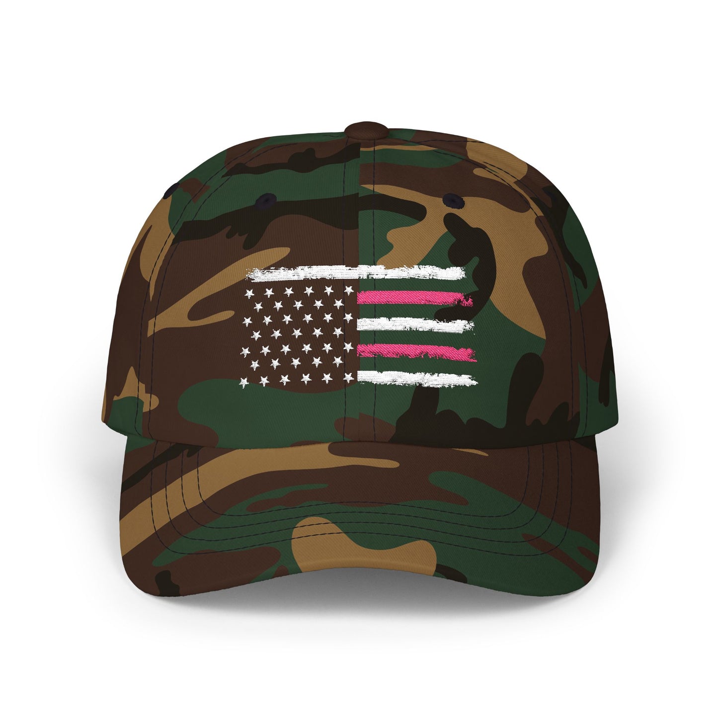 Camo Cap | Classic Canvas Hat, Outdoor Gear,, Patriotic Accessories, Casual Everyday Wear