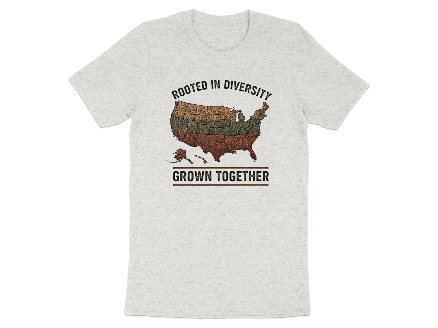 Rooted in Diversity Grown Together T-shirt product