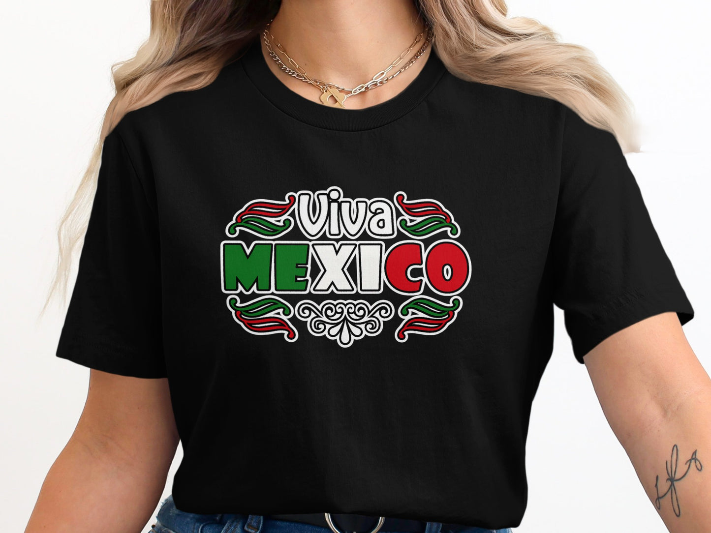 Viva Mexico Graphic Design T-Shirt product type