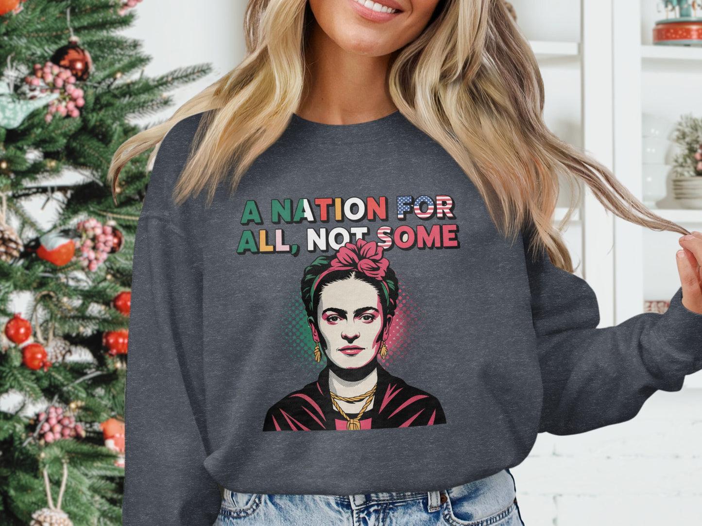 A Nation For All Not Some Graphic Sweatshirt product type