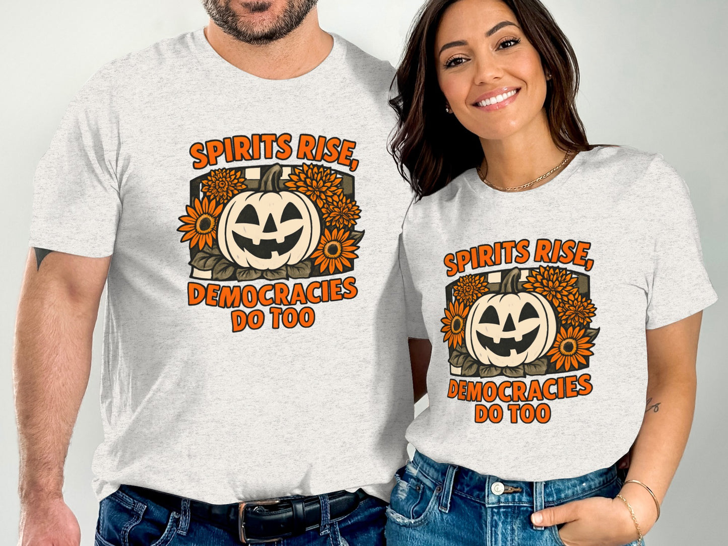 Spirits Rise Democracies Do Too Halloween product type