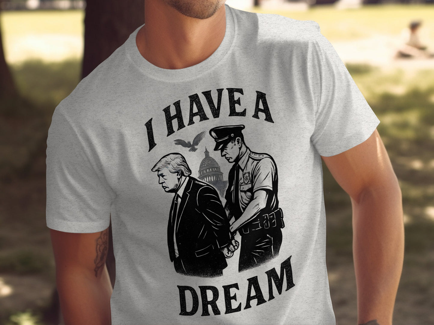 I Have A Dream Graphic Statement TShirt Product