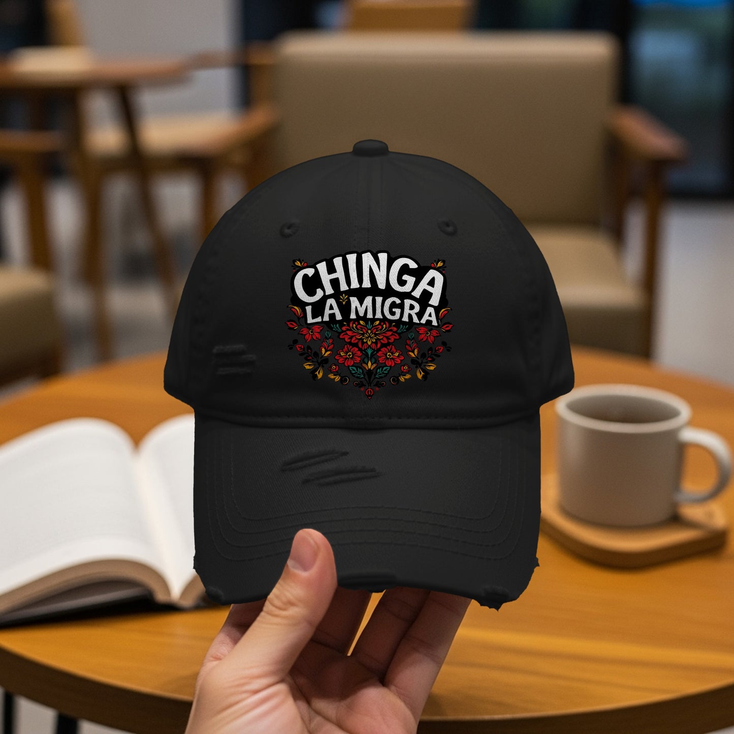 Chinga La Migra Customized Statement Hat product