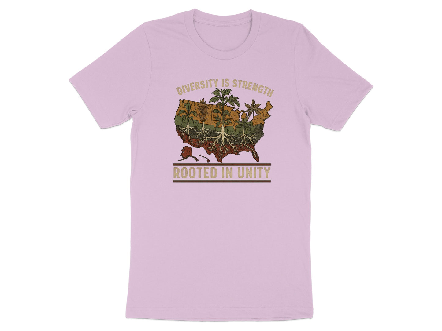 Diversity is Strength Rooted in Unity Graphic T-shirt product