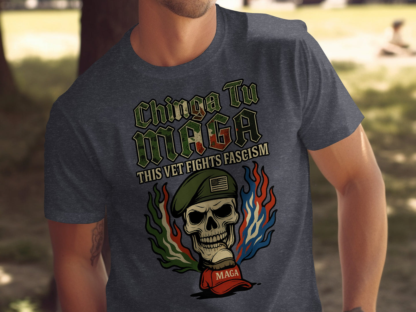 Chinga Tu MAGA This Vet Fights Fascism product type