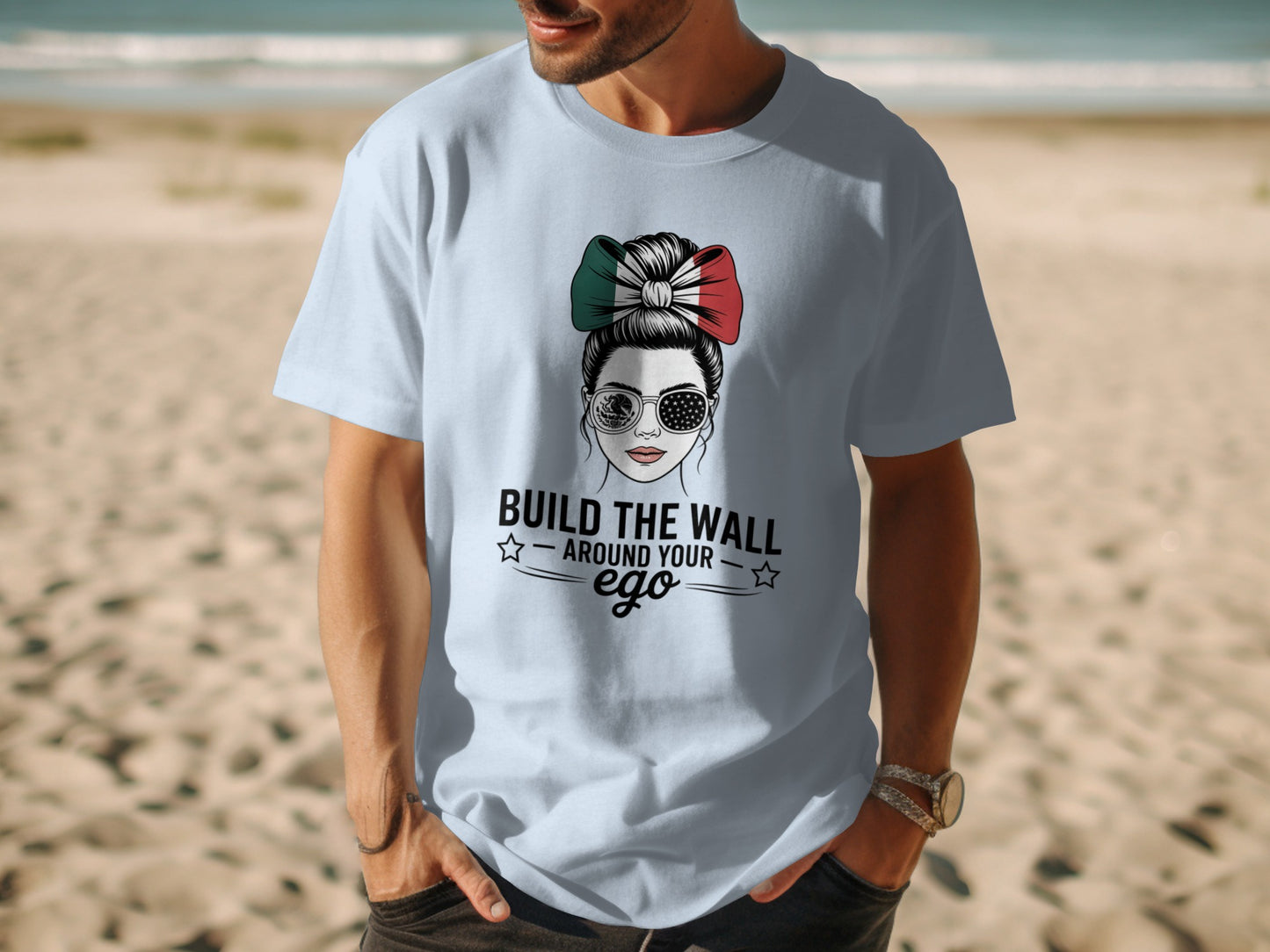 Build The Wall Around Your Ego Graphic T-shirt product