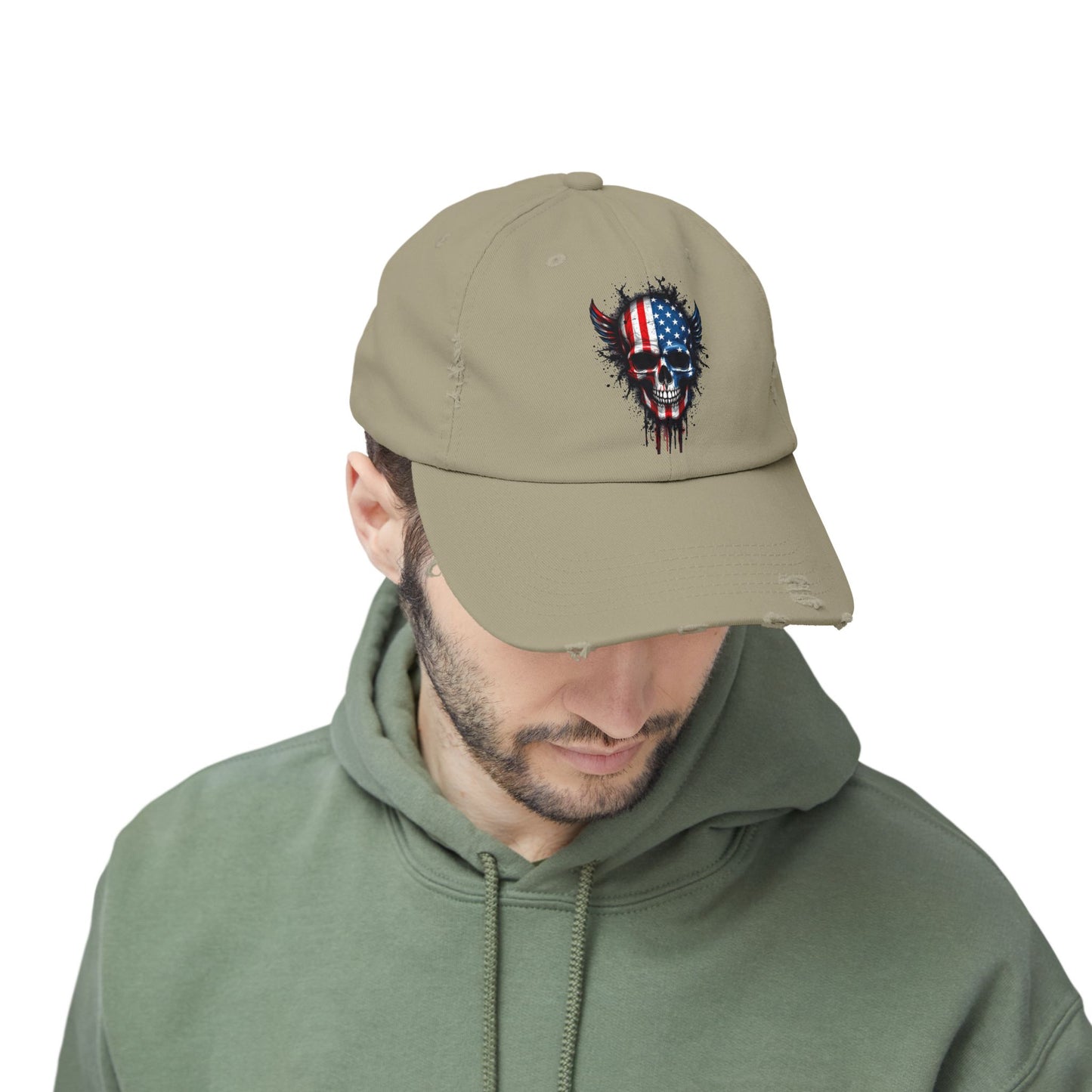 Vintage American Freedom Distressed Cap