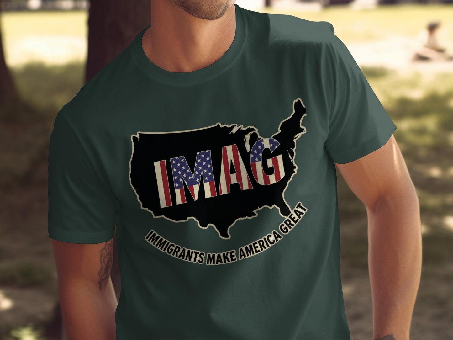 Immigrants Make America Great T-Shirt product